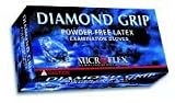 Diamond Grip Latex Gloves 100/Box - Medium