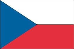 Annin Nylon Czech Republic Flag, 3-Foot by 5-Foot