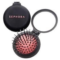 Sephora Brand Pop-Up Travel Brush - Signature Black & Red