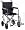 Go-Kart Steel Transport Chair In Black (17