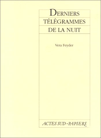 Derniers t�l�grammes de la nuit