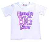 Personalized Big Sister T-Shirt