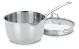 Cuisinart Chefs Classic Stainless 2-Quart Saucepan with Cover