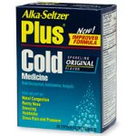 Alka-Seltzer Plus Cold Medicine Effervescent Tablets, Original Flavor, 36-Count Boxes (Pack of 3)