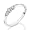 3-Stone Colorless Diamond Ring 1/4ctw - Size 5
