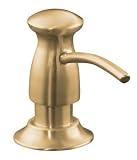 KOHLER K-1893-C-VS Soap or Lotion Dispenser with Transitional Design (Clam Shell Packed), Vibrant Stainless