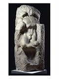 The Crossed-Legged Captive Art Giclee Poster Print by Michelangelo Buonarroti, 18x24