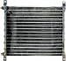 74-76 FORD MAVERICK A/C CONDENSER, 6cyl,8cyl, 3.3L,4.1L,5.0L. Until February 76 (1974 74 1975 75 1976 76) P35181 D4DZ19712A