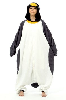 フリース着ぐるみ！ペンギン！