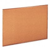 UNV43604 - Cork Bulletin Boards with Oak Frame