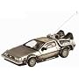 1982 DeLorean - Back To The Future I Diecast model car 1:18 scale die cast by Sun Star - Stainless Steel