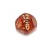 Chessex Scarab 16mm Scarlet with gold d12