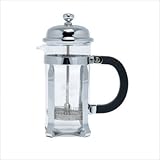La Cafetiere 3C. Classic French Press Stainless Steel with Chrome Finish