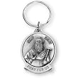 Fine Pewter Saint David Key Chain