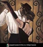Salsa Art Poster by Trish Biddle - 9 x 12