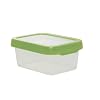 OXO Tot Top Rectangle Storage Container, Green, 30.4 Ounce