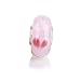 Bling Jewelry 925 Sterling Silver Murano Pink Heart Glass Bead Pandora Style