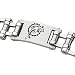 Stainless Steel Miami Dolphins Logo ID Bracelet