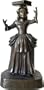 Douglas Downs Cast Bronze Sculpture entitled Prudence's Progress