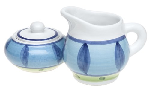 Caleca Bluemoon 2-Piece Creamer and Sugar Bowl Set