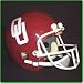 Oklahoma Sooners 1977-99 Authentic Vintage Full Size Helmet