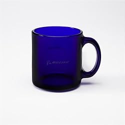 Blue Glass Mug