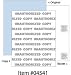 Paris Business Products DocuGard Security Paper, 8.5 x 11 Inches, Blue, 500 Sheets (04541)