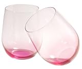 Riedel O Pink Viognier/Chardonnay Wine Tumbler, Set of 2