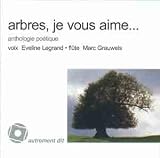 Arbres je vous aime : anthologie poetique  (1 CD audio)