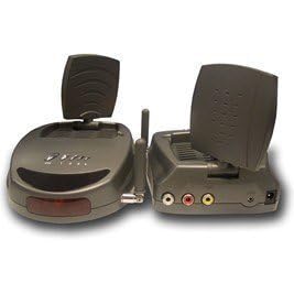 5.8GHz Wireless Audio Video Sender 4 Channel Broadcast Transmitter & Receiver with Infrared Remote Control Extender