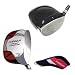 Sporting Goods : FORGAN Red SQUARE Titanium 460cc Driver w/Headcover