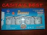 8 Dimmable Compact Fluorescent Light Bulbs.23w=100w