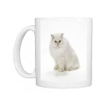 JD-14511 CAT- Persian - Red Shell Cameo Photo Mugs