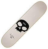 Zero Single Skull - Jamie Thomas Skateboard Deck - 7.625 in. x 31.125 in. - White