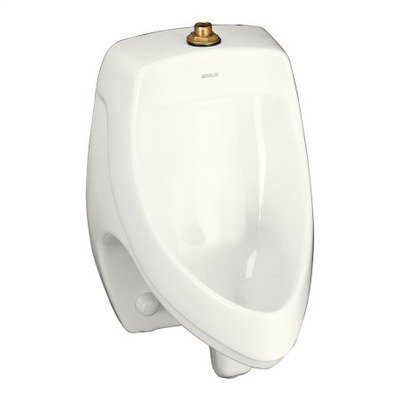Dexter Elongated Urinal with Top Spud Finish: Mexican Sand