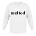 melted Adult Long Sleeve T-Shirt Various Colors