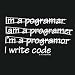 I Write Code (tm) T-shirt
