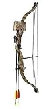 Bear Archery Brave 2 Bow Set (Left Hand, Camo)