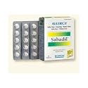 Boiron Homeopathic Medicine Sabadil Tablets for Hay Fever and Allergies, 60-Count Boxes (Pack of 3)