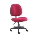 Swivel Task Chair Burgunday Fabric