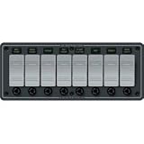 Blue Sea 8261 Waterproof Panel 8 Position - Slate Gray