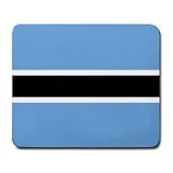 Botswana Flag Mouse Pad