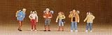 YOUNG TRAVELLERS - PREISER N SCALE MODEL TRAIN FIGURES 79027