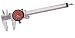 Starrett R120A-6 6-Inch Dial Caliper with Red Dial and Plastic Case