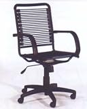 Bungee Chair - High Back - Ergonomic Office Chair (Black) (43 1/2H x 23W x 21D)