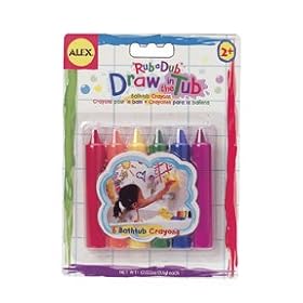 Draw In The Tub Crayons (6) by Alex Toys