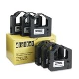 6-pack Black Fabric Ribbon for La424 324