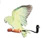 Pollys Pet Products Dancing Bird Perch Size Large Assorted Colors