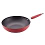 KitchenAid Gourmet Essentials Hard Base Nonstick 12-Inch, 4-1/2-Quart Open Stir Fry Pan