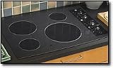 GE 30 JP346BMBB Built-In CleanDesign Black Electric Cooktop